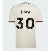 Stroje piłkarskie Manchester United Benjamin Sesko #30 Koszulka Trzeciej 2026-27 Krótki Rękaw